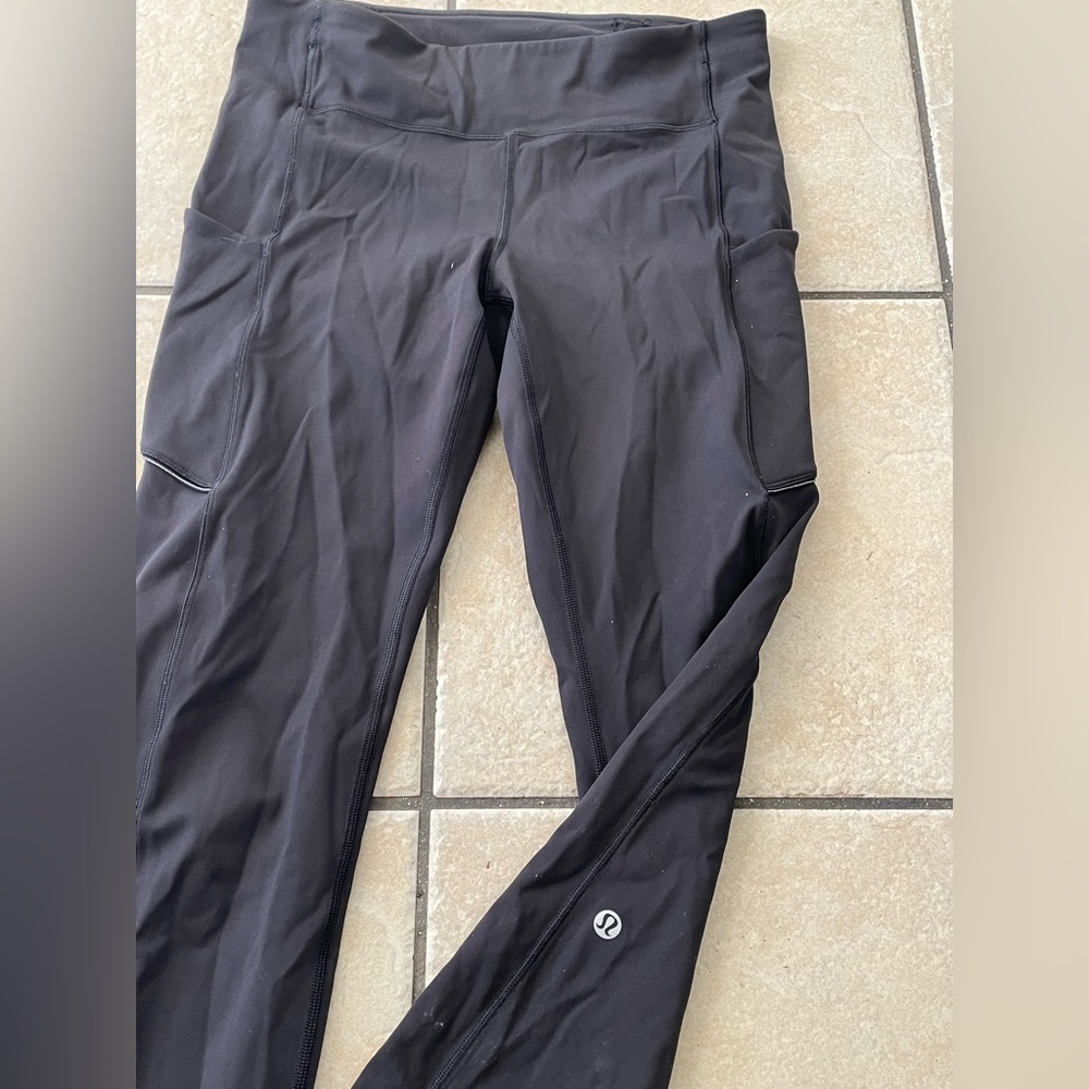 Lululemon Athletica Leggings Black Size 6